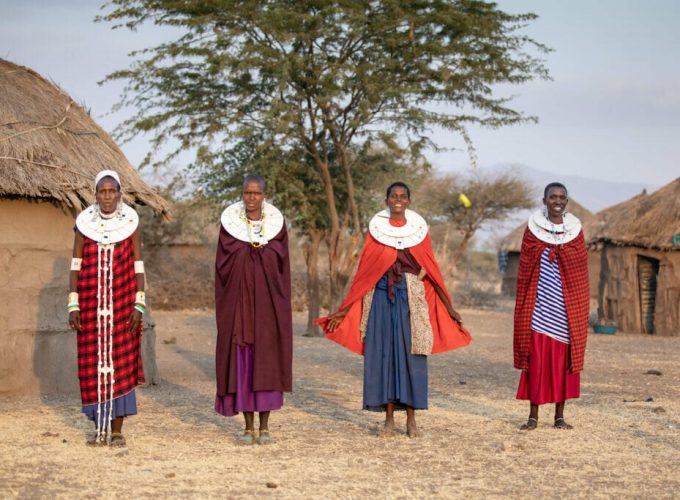 Maasai village visit and Chemka hot-springs with hot lunch Day Trip